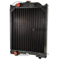 Radiatore in rame per FIAT - NEW HOLLAND Dimensioni LxHxP 550x830x105 mm COMPATIBILE - 12779