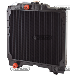Radiador de cobre para FIAT - NEW HOLLAND Dimensiones AnxAlxP 555x640x105 mm COMPATIBLE - 12772 | NewgardenAgri.com