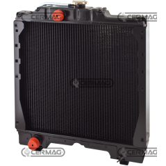 Radiatore in rame per FIAT - NEW HOLLAND Dimensioni LxHxP 555x635x105 mm COMPATIBILE - 12780 | NewgardenAgri.com