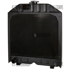 Copper radiator for FIAT - NEW HOLLAND Dimensions WxHxD 470x565x105 mm COMPATIBLE - 12784 | NewgardenAgri.com