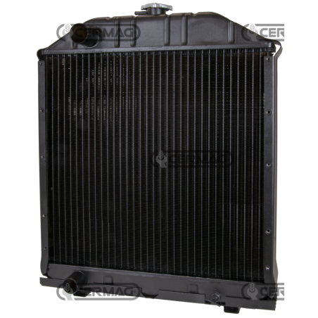 Copper radiator for FIAT - NEW HOLLAND Dimensions WxHxD 555x675x110 mm COMPATIBLE - 12777 | NewgardenAgri.com