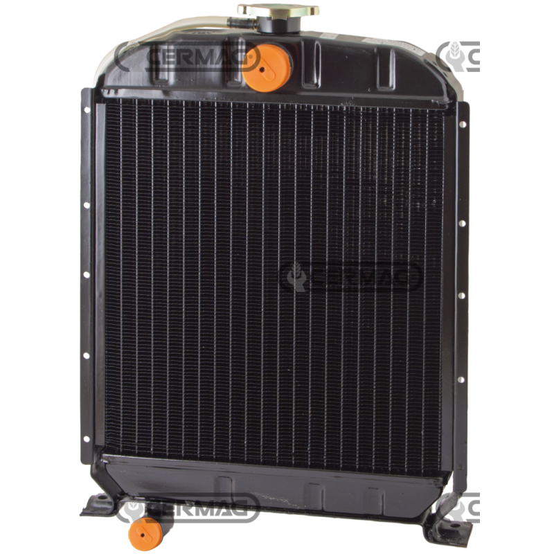 Copper radiator for FIAT - NEW HOLLAND Dimensions WxHxD 357x500x70 mm COMPATIBLE - 12708