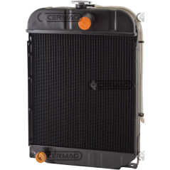Copper radiator for FIAT - NEW HOLLAND Dimensions WxHxD 425x660x110 mm COMPATIBLE - 11478 | NewgardenAgri.com