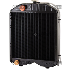 Radiatore in rame per LANDINI - MASSEY FERGUSON Dimensioni LxHxP 460x660x110 mm COMPATIBILE - 12786 | NewgardenAgri.com