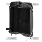 COMPATIBLE radiator - 1660499M92C