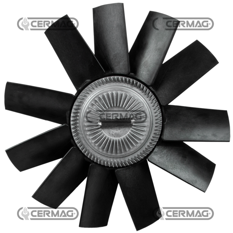 Ventilateur avec accouplement viscostatique COMPATIBLE CNH - 13289
