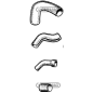 MANGUERA DE RADIADOR PARA TRACTORES FIAT - COMPATIBLE CON FIAT ALLIS - 10901