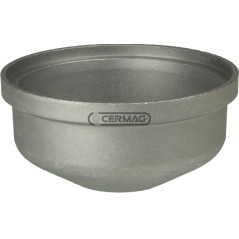 Aluminum settling tray with large hole Ø 19 COMPATIBLE - 11264 | NewgardenAgri.com
