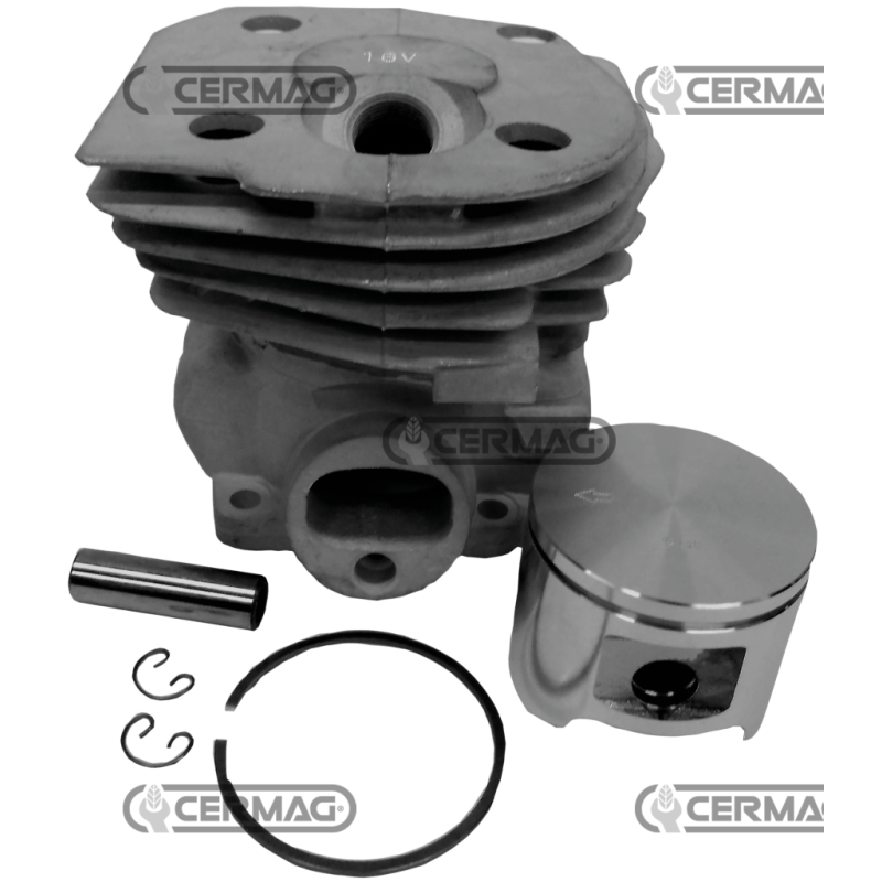 CILINDRO COMPLETO PER MOTOSEGA COMPATIBILE - 12931