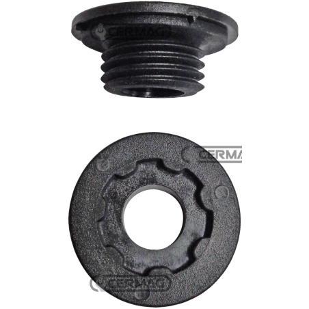 Worm screw - HUSQVARNA 350 COMPATIBLE - 12971 | NewgardenAgri.com