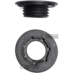 Worm screw - HUSQVARNA 346 353 COMPATIBLE - 12972 | NewgardenAgri.com