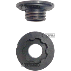 Worm screw - HUSQVARNA COMPATIBLE - 13068 | NewgardenAgri.com