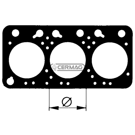 COMPATIBLE CYLINDER HEAD GASKET - 11523 | NewgardenAgri.com