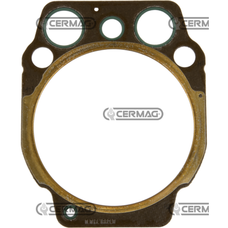 Junta de culata 1 orificio motor EURO 2 Espesor 1,6 mm COMPATIBLE - 13337 | NewgardenAgri.com