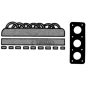 GASKET SET - EMERY WITH CYLINDER HEAD GASKET FOR ONLY ONE COMPATIBLE CYLINDER - 11632