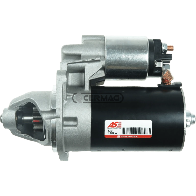 Motor de arranque Voltaje 12 V Potencia 1,1 kW COMPATIBLE - 913161