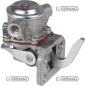 NAPHTA FEED PUMP FOR MASSEY FERGUSON, PERKINS COMPATIBLE - 10382