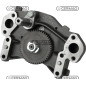 Pompe à huile moteur COMPATIBLE z48 - 13246