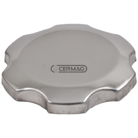 TAPÓN DE COMBUSTIBLE CROMADO ADAPTABLE PARA MOTOR COMPATIBLE HONDA GX160 - 12661 | NewgardenAgri.com