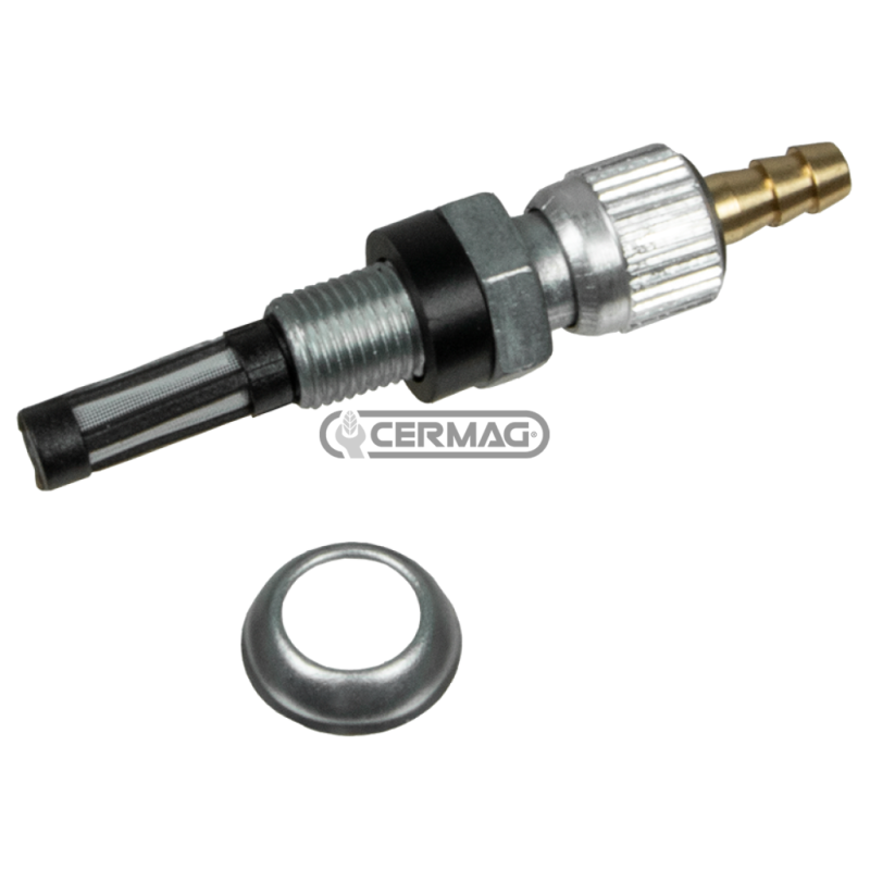 ROBINET COMPATIBLE POUR RÉSERVOIR D'ESSENCE ET D'HUILE - 12191