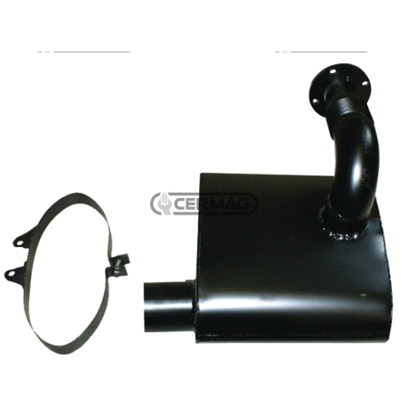 Silencieux COMPATIBLE SÉRIE TM CNH - 13316 | NewgardenAgri.com