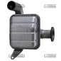 Silencieux COMPATIBLE CASE/NH - 13388