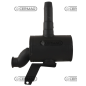 Silencieux peint COMPATIBLE - 12893