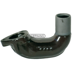 ELBOW FOR FIAT OM COMPATIBLE SILENCERS - 10552 | NewgardenAgri.com