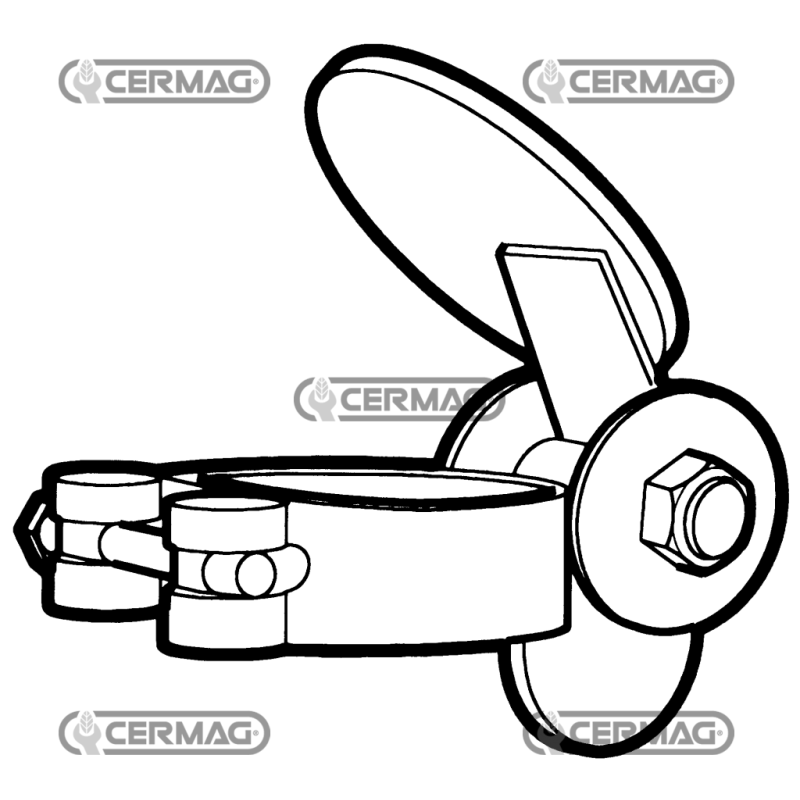 COPERCHI PER SILENZIATORI FIAT OM COMPATIBILE - 12075
