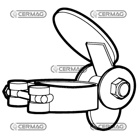 FIAT OM COMPATIBLE SILENCER COVERS - 12075 | NewgardenAgri.com