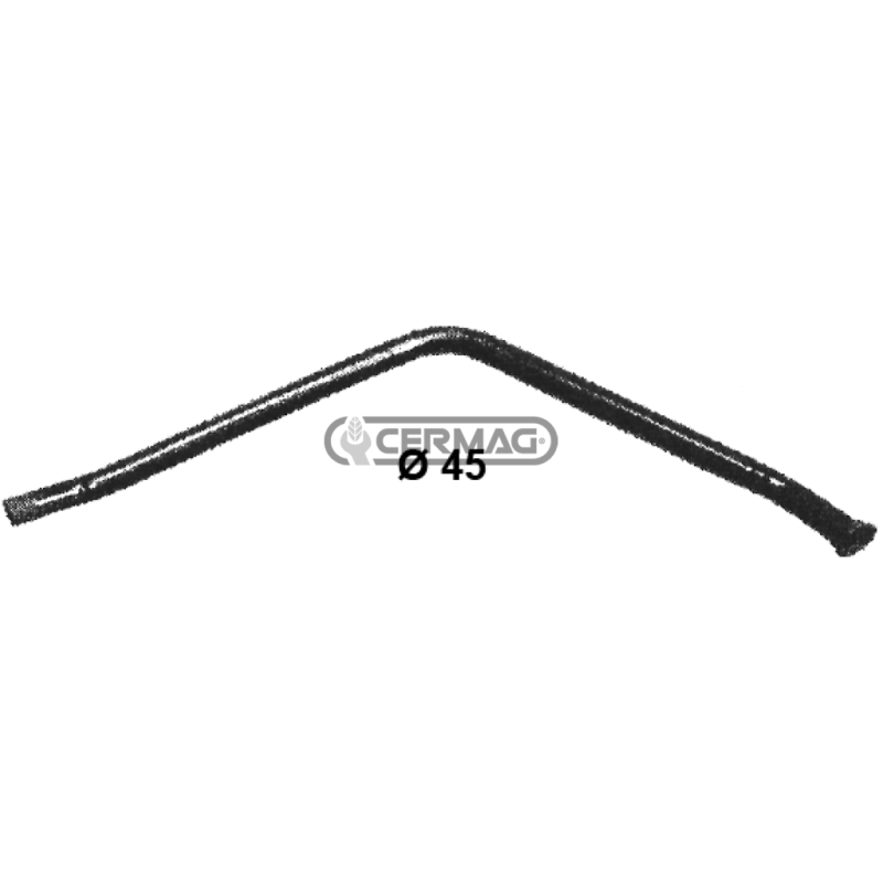 COMPATIBLE UNDERCARRIAGE EXHAUST PIPE - 12679