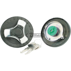 TAPÓN DE COMBUSTIBLE DE BAYONETA DE 2 DIENTES INTRODUCCIÓN Ø 58,5 CON VÁLVULA COMPATIBLE - 13015 | NewgardenAgri.com