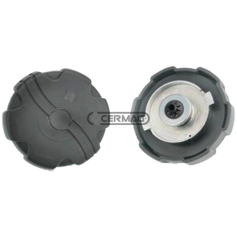 BOUCHON BAÏONNETTE DIESEL À 2 DENTS, INTRODUCTION Ø 58,5 AVEC VALVE COMPATIBLE - 13016