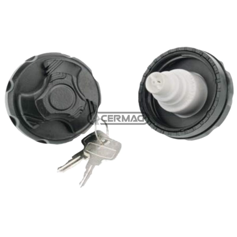 DIESEL FEMALE SCREW CAP Ø61 PITCH 5 WITH COMPATIBLE VALVE - 13018