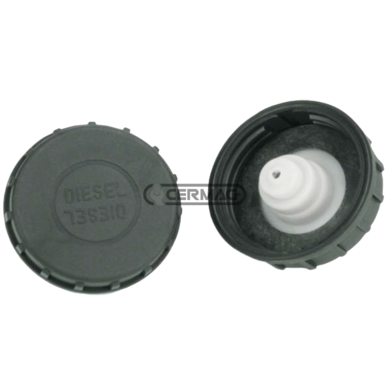 DIESEL FEMALE SCREW CAP Ø61 PITCH 5 WITH COMPATIBLE VALVE - 13022