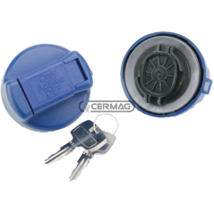 Bouchon urée avec clé à baïonnette, non ventilé Diamètre 40 mm Clé Oui COMPATIBLE - 13414 | NewgardenAgri.com
