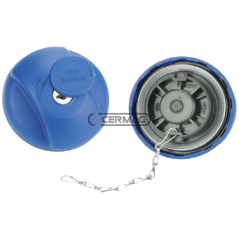 Bouchon urée avec clé à baïonnette, non ventilé Diamètre 60 mm Clé Oui COMPATIBLE - 13023 | NewgardenAgri.com