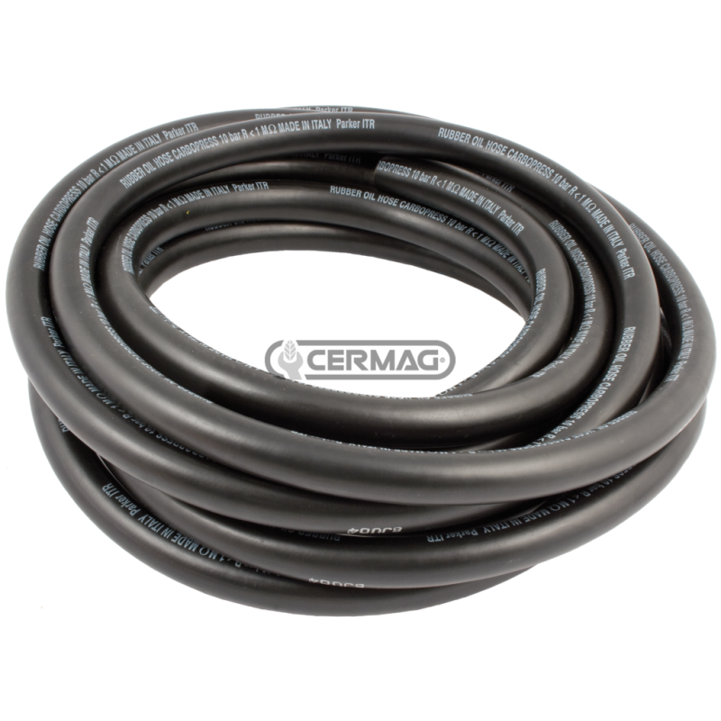 Tubo carburante in gomma per gasolio Diametro 3x7 mm Rotolo 10 m COMPATIBILE - 12326