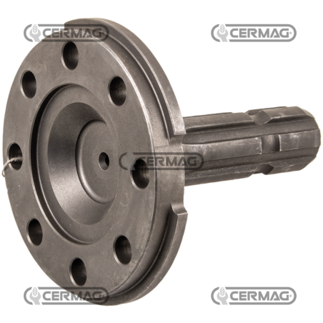 Albero presa di forza con flangia Flangia 135 mm Profilo 1"3/8-Z.6 COMPATIBILE - 32094