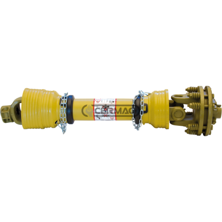 Eje cardán con embrague de 2 discos Categoría 6 Longitud mínima 800 mm COMPATIBLE - 30839 | NewgardenAgri.com