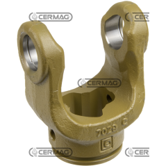 Horquilla para cámara de aire con orificio GS Categoría 6 Perfil York 53,4x4 mm COMPATIBLE - 31973 | NewgardenAgri.com