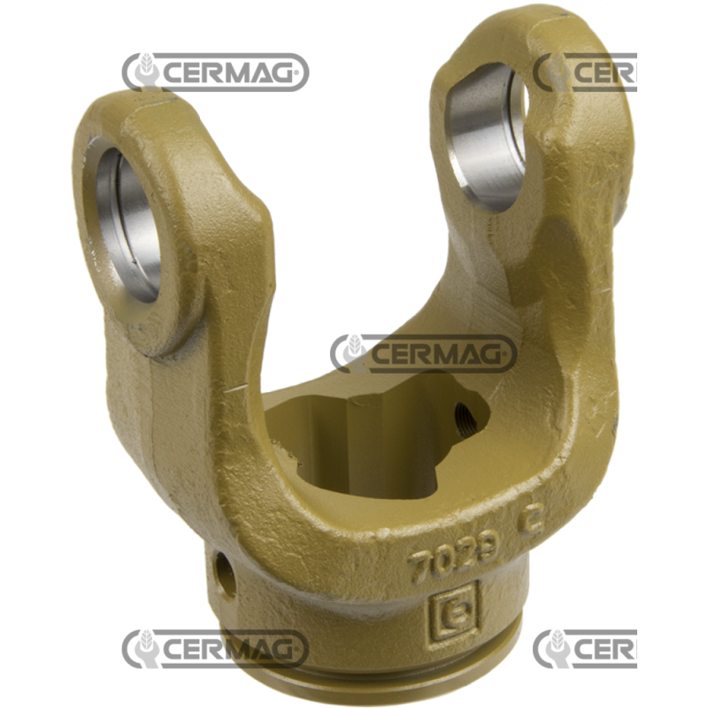 Forcella per tubo interno con foro GS Categoria 6 Profilo York 53.4x4 mm COMPATIBILE - 31973