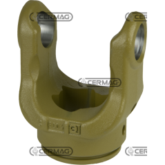 Forcella per tubo interno con foro GS Categoria 8 Profilo York 60.8x4 mm COMPATIBILE - 31974 | NewgardenAgri.com
