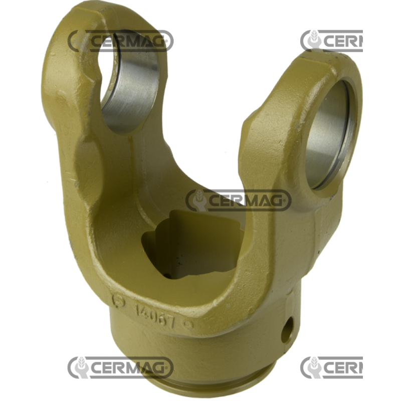 Forcella per tubo interno con foro GS Categoria 14 Profilo York 66.7x8 mm COMPATIBILE - 31939