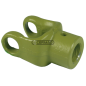 Fork with through hole for plug Category 2 Ø Profile 30 mm COMPATIBLE - 31077