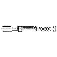 Bouton de cardan triangulaire COMPATIBLE - 30817 | NewgardenAgri.com