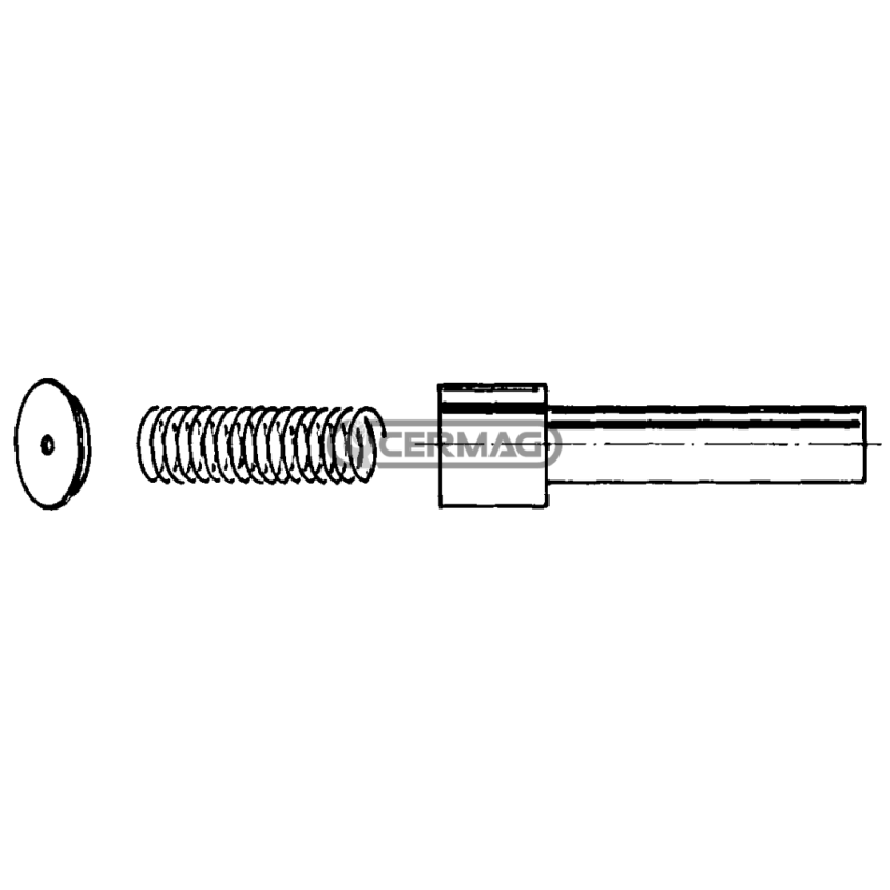 Botón cardán triangular COMPATIBLE - 30816