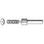 Botón cardán triangular COMPATIBLE - 30816