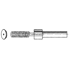 Bouton de cardan triangulaire COMPATIBLE - 30892 | NewgardenAgri.com