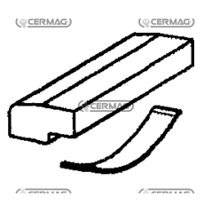 Almohadilla nasal de repuesto para rueda libre COMPATIBLE - 31386 | NewgardenAgri.com